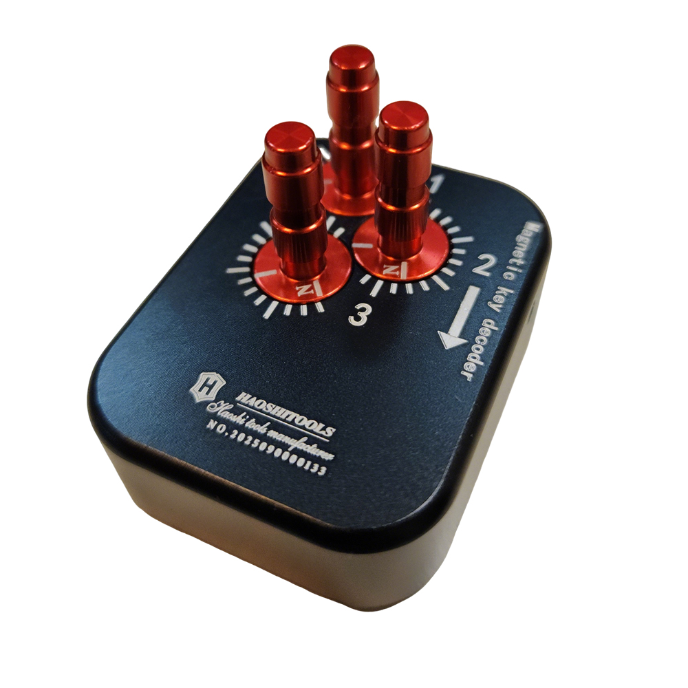 Lock Picking Set - European Residential Key Decoder Magnetic Lock