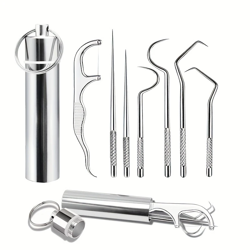 Lock Picking Set - 1set Stainless Steel Toothpick Set Tooth