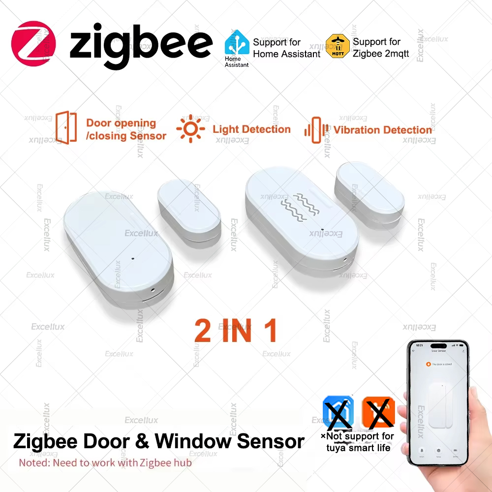 Zigbee 3.0 Door Window Sensor  - Home Security Gadgets ulasan dan harga
