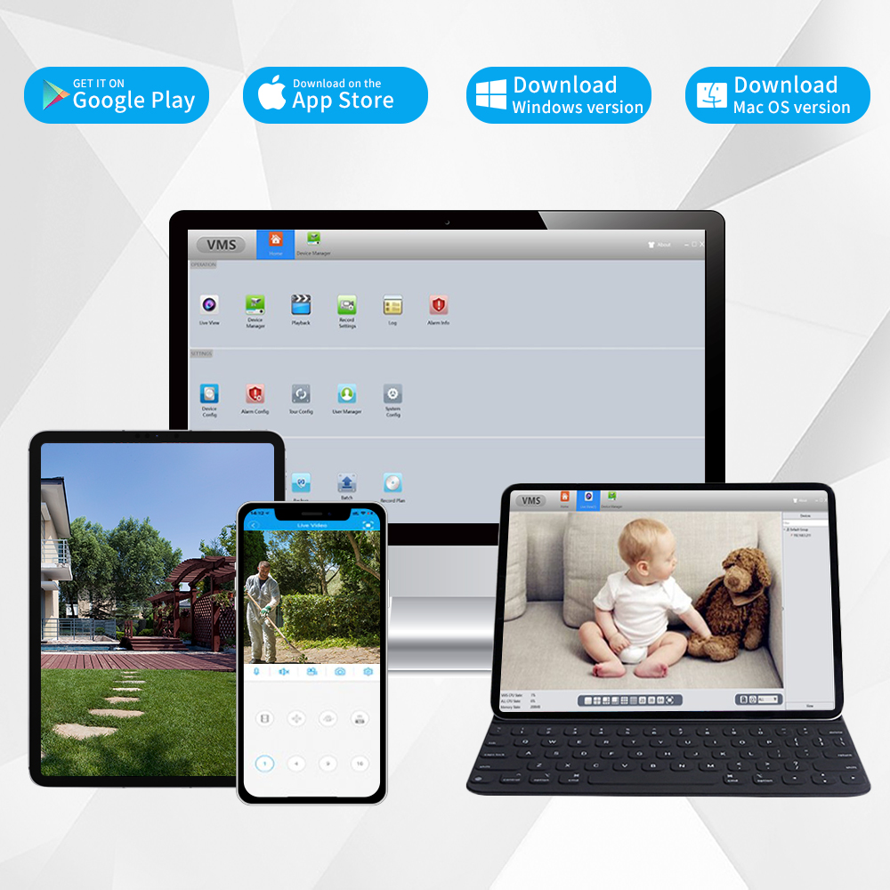 4K Security Camera System kit  - Home Security Video Cameras ulasan dan harga