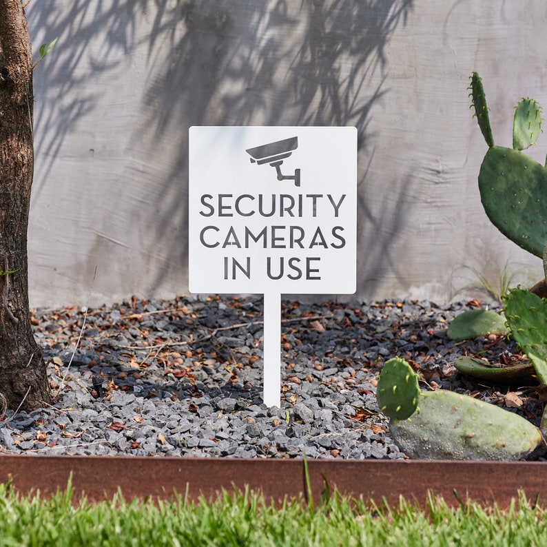 Security Camera Yard Sign - Mo - Home Security Number ulasan dan harga