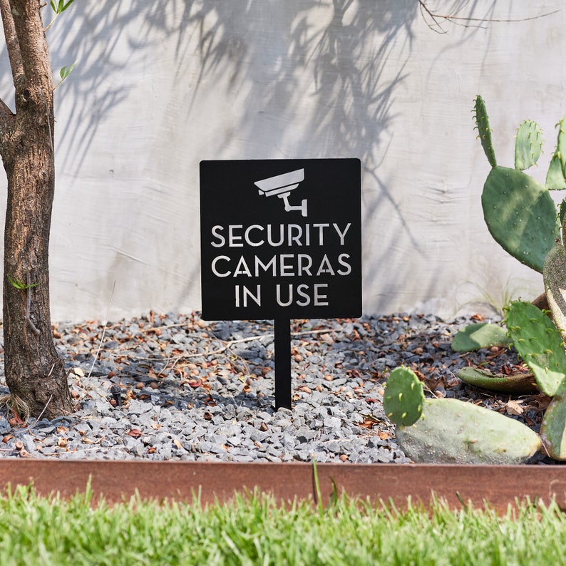 Security Camera Yard Sign - Mo - Home Security Number ulasan dan harga