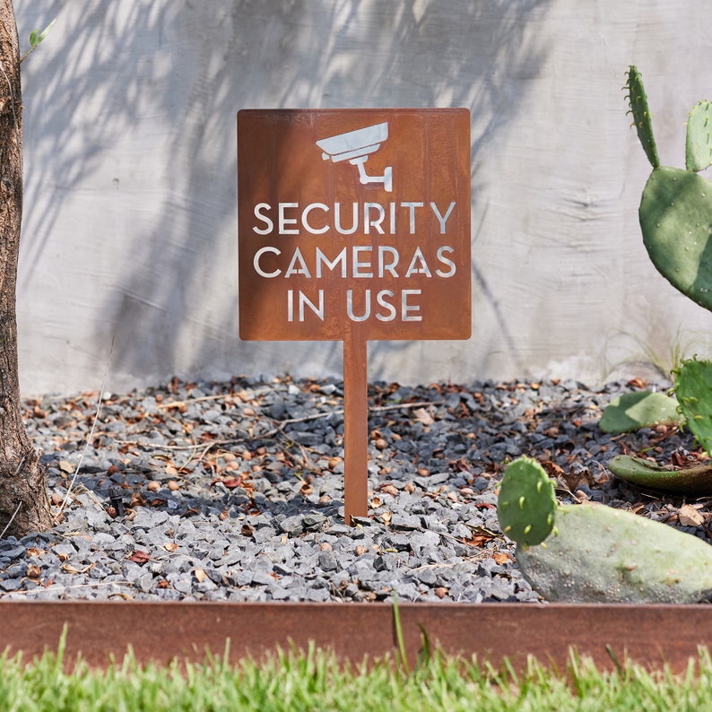 Security Camera Yard Sign - Mo - Home Security Number ulasan dan harga