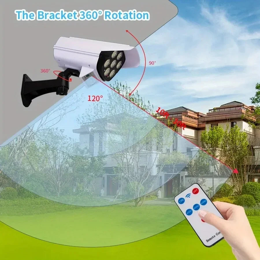 Outdoor Motion Sensor Solar Li - Fake Camera Dummy ulasan dan harga