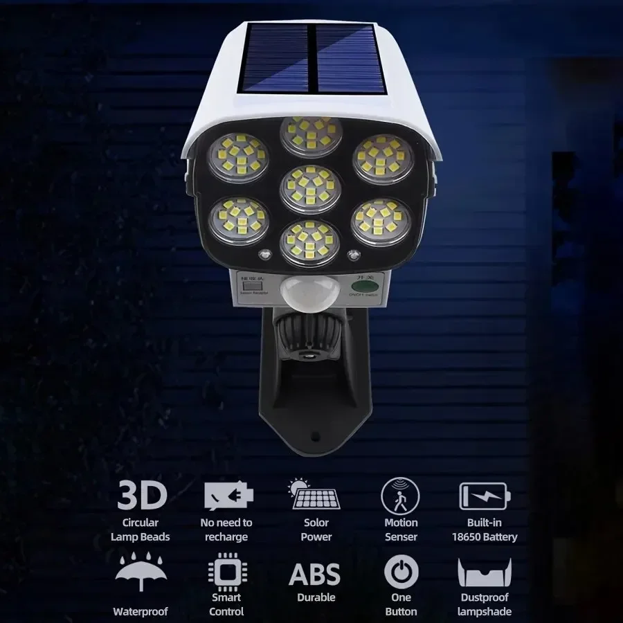 Outdoor Motion Sensor Solar Li - Fake Camera Dummy ulasan dan harga