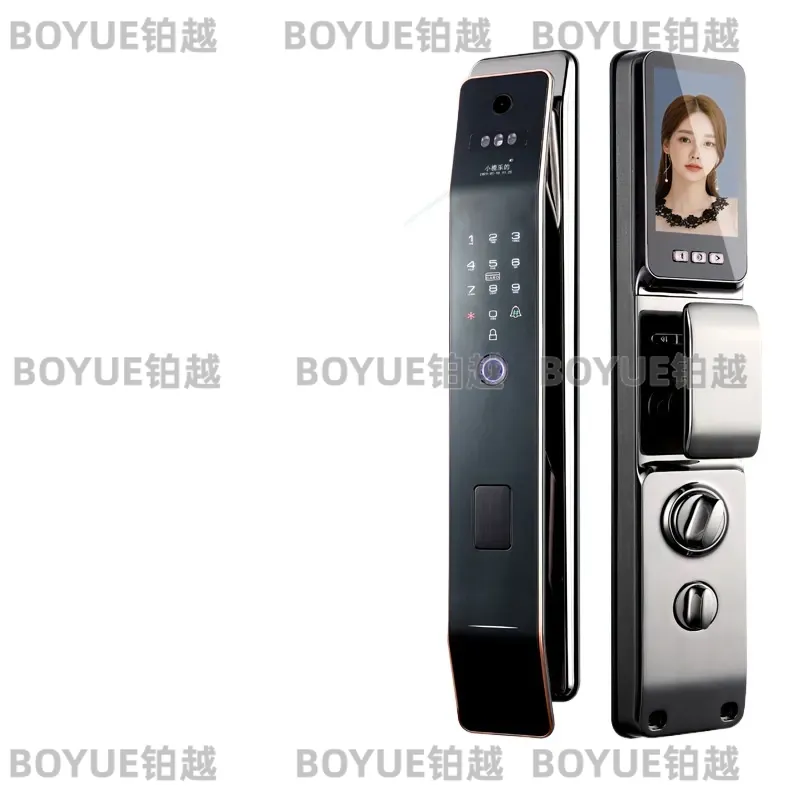 Zinc Alloy Smart Door Lock wit - Home Security Lock System ulasan dan harga