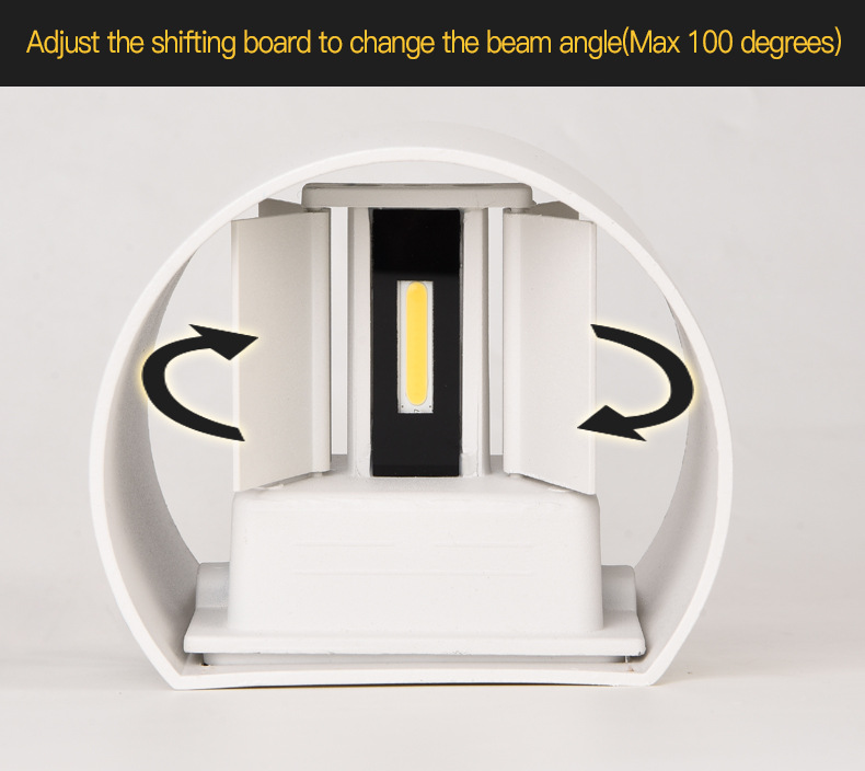 IP65 Waterproof 6W 12W COB LED - Home Security Yard Sign ulasan dan harga
