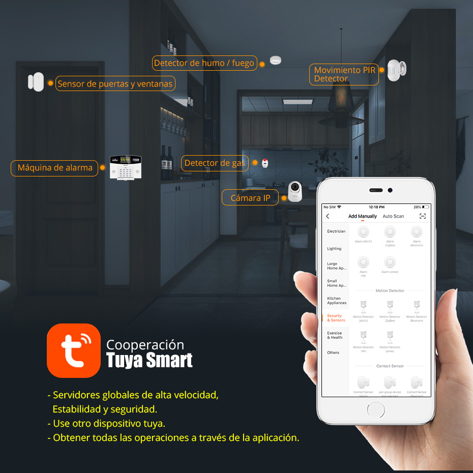 Fuers Tuya Smart Alarm System  - Home Security Number ulasan dan harga