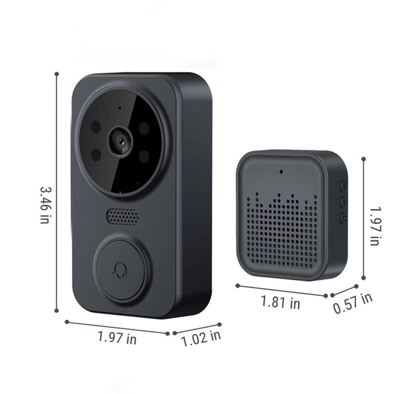 Tuya WIFI Doorbell Smart Home  - Home Security Video Cameras ulasan dan harga
