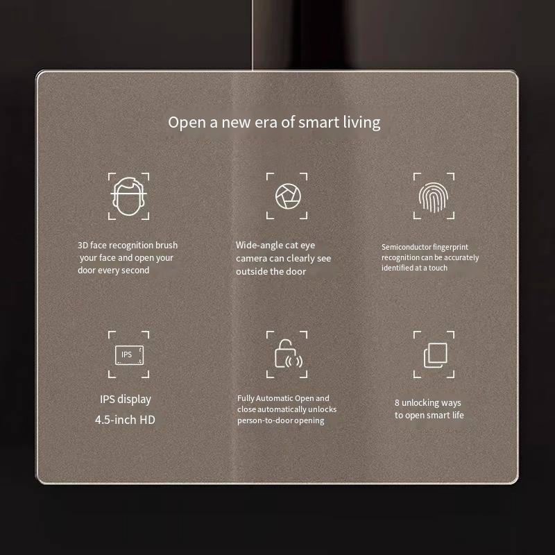 P70max Smart Lock  Intelligent - Home Security Lock System ulasan dan harga