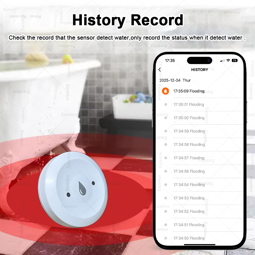 Zigbee Water Detector Leakage  - Home Security Gadgets ulasan dan harga