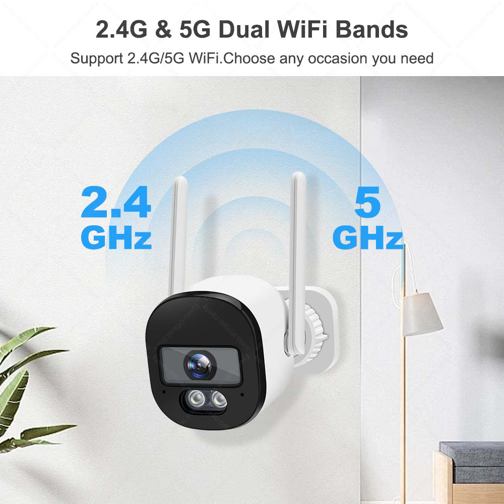 Tuya 4MP Bullet Security Camer - Home Security Kamera ulasan dan harga
