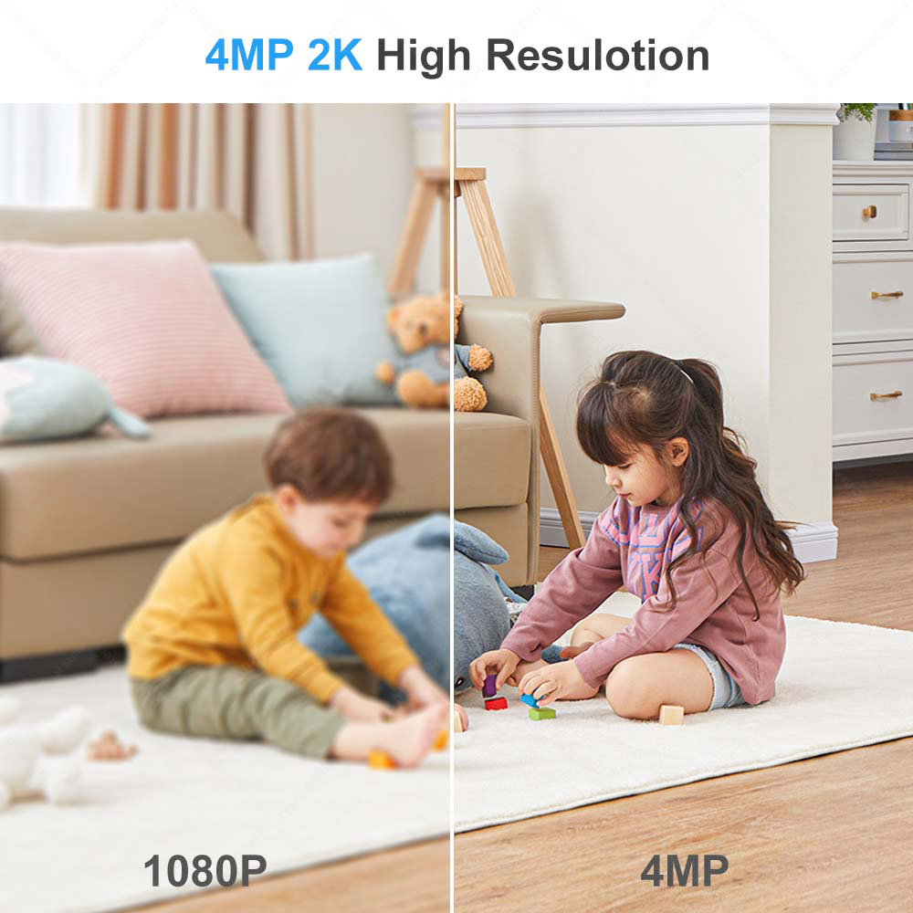 Tuya 4MP Bullet Security Camer - Home Security Kamera ulasan dan harga