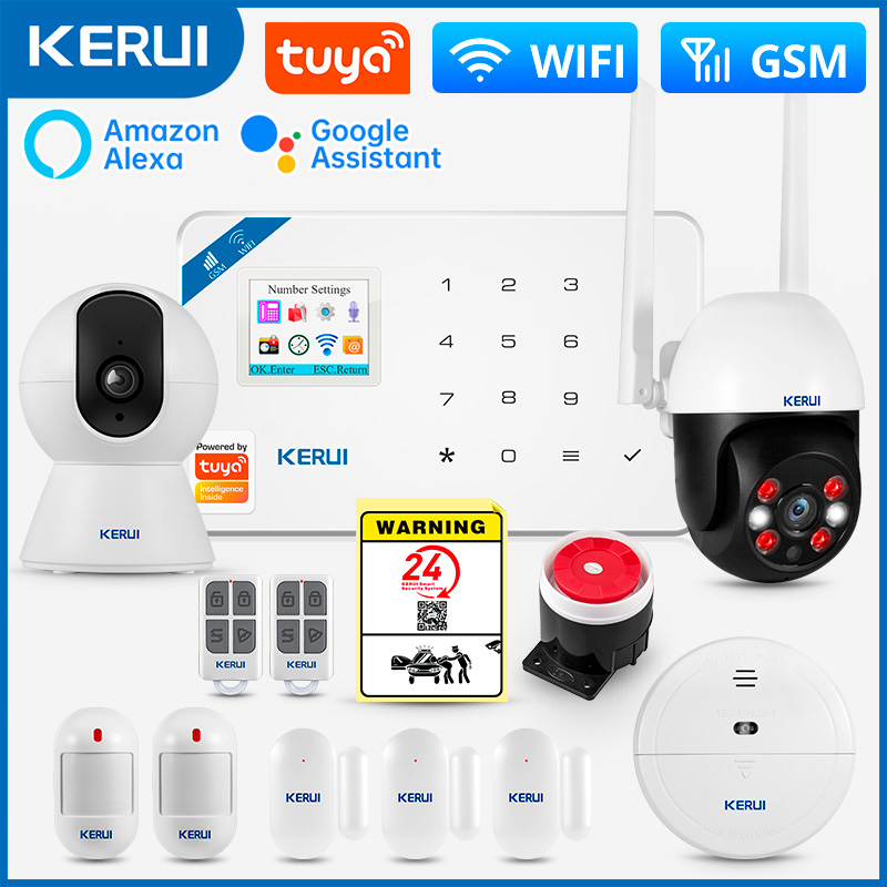 KERUI W181 Alarm System Secutr - Home Security Kamera ulasan dan harga