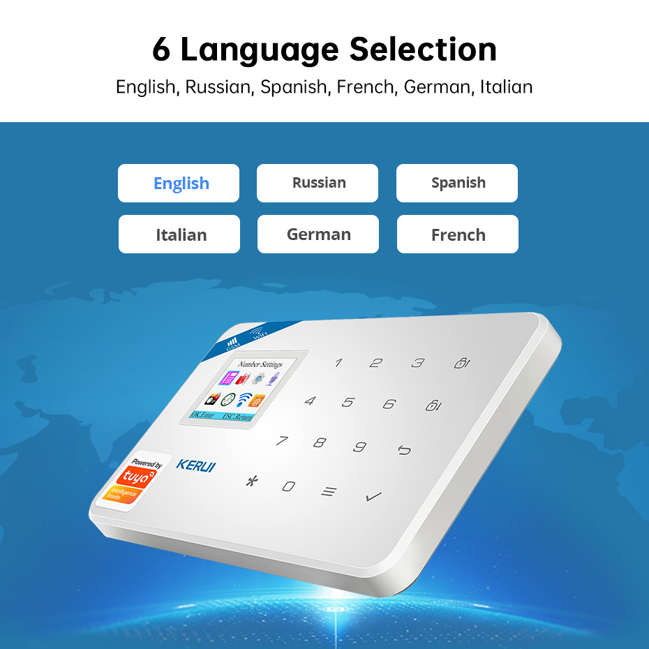 KERUI W181 Alarm System Secutr - Home Security Kamera ulasan dan harga