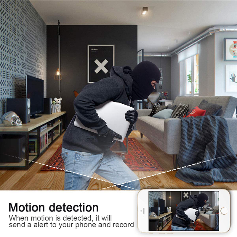 Full HD 1080P Alarm Clock Mini - Home Security Kamera ulasan dan harga