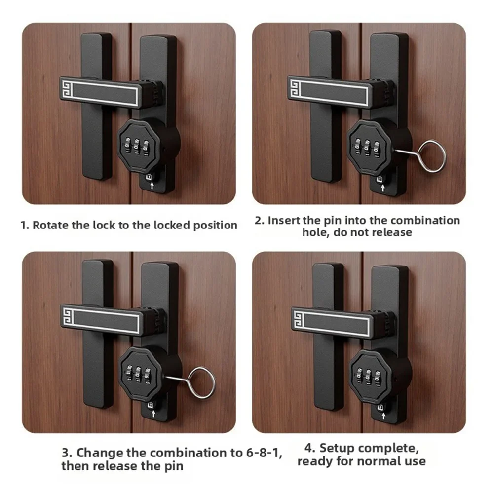 Adjustable Combination Passwor - Home Security Number ulasan dan harga