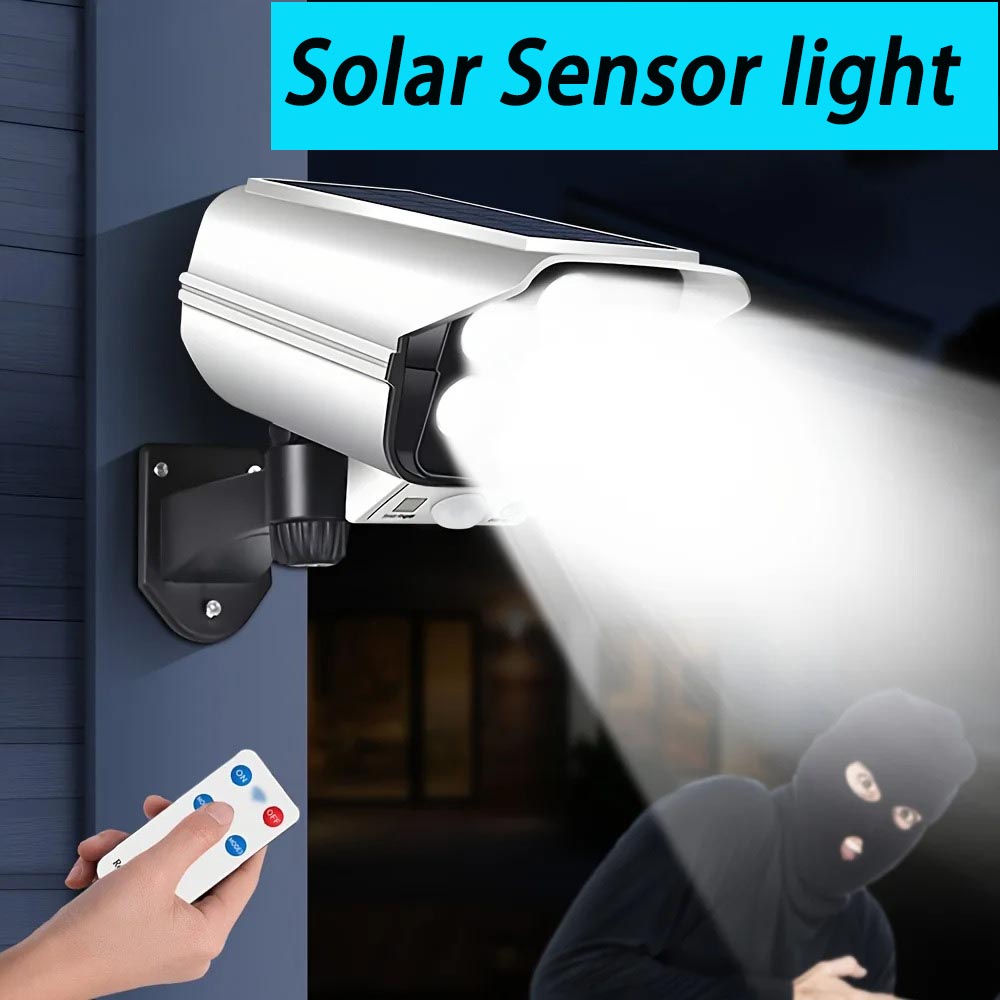 77 LED Outdoor Motion Sensor S - Fake Camera Dummy ulasan dan harga