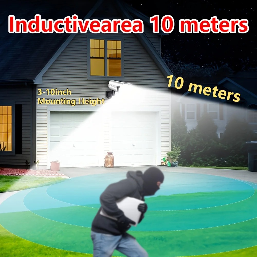 77 LED Outdoor Motion Sensor S - Fake Camera Dummy ulasan dan harga