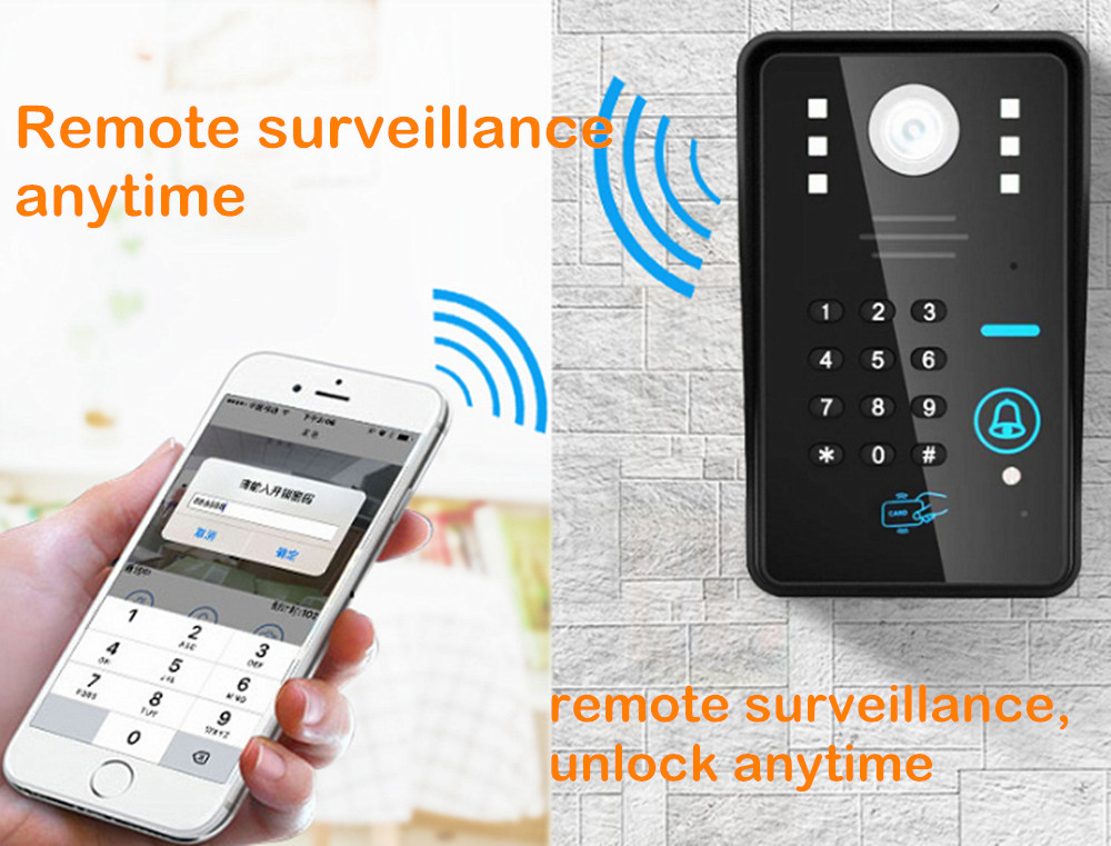 IP wifi video doorbell camera  - Home Security Lock System ulasan dan harga
