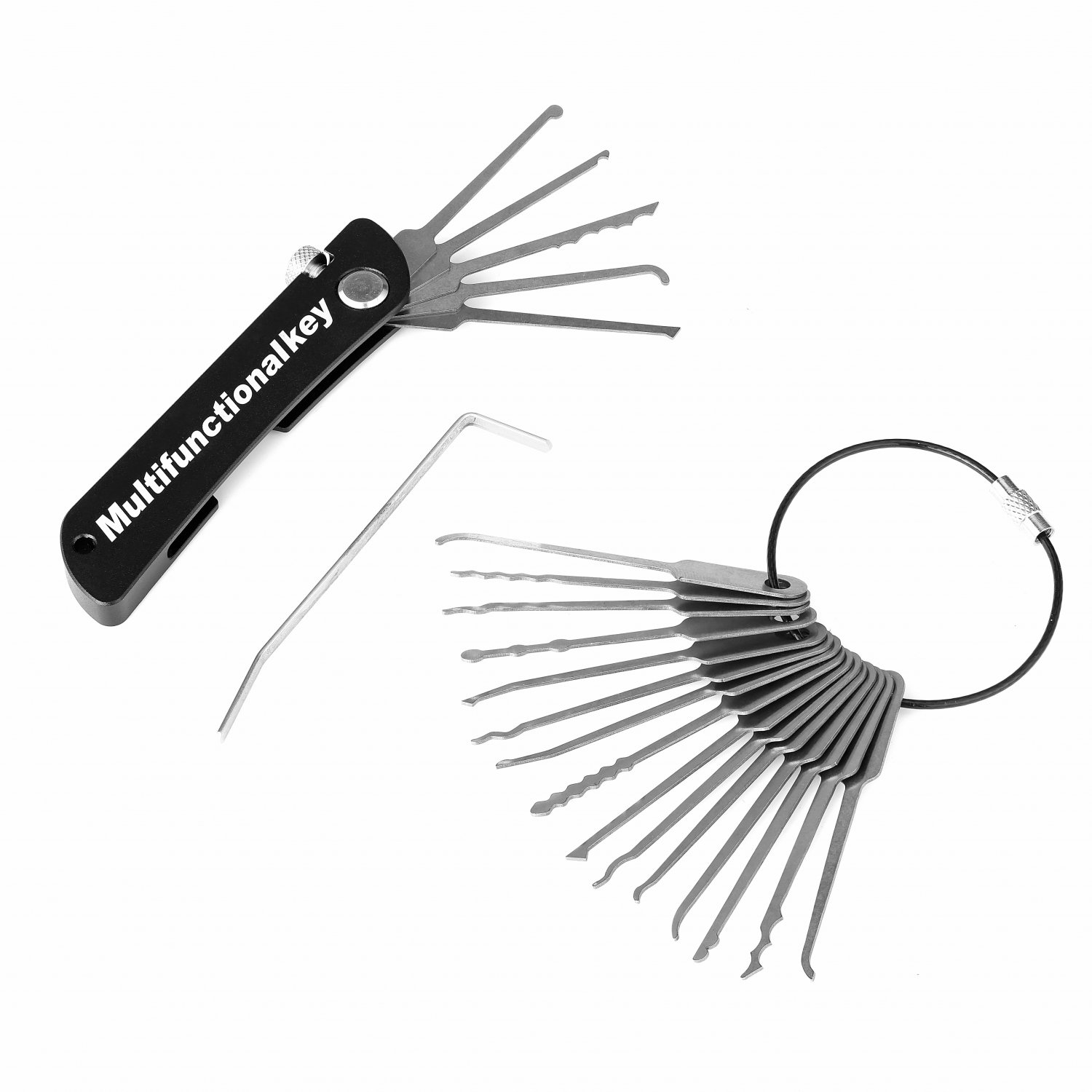 21-in-1 Stainless Steel Lock P - Lock Picking Set ulasan dan harga