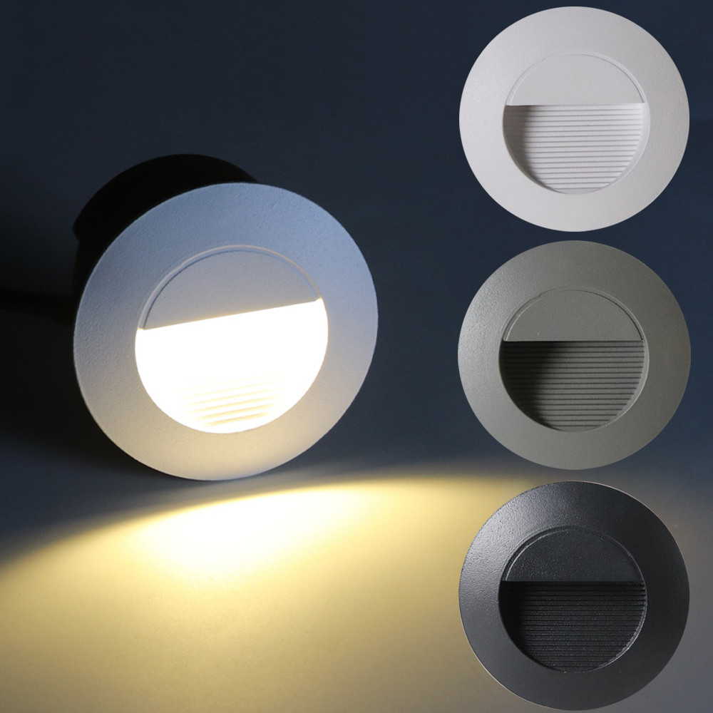 Outdoor Step Lighting 3W LED E - Home Security Yard Sign ulasan dan harga