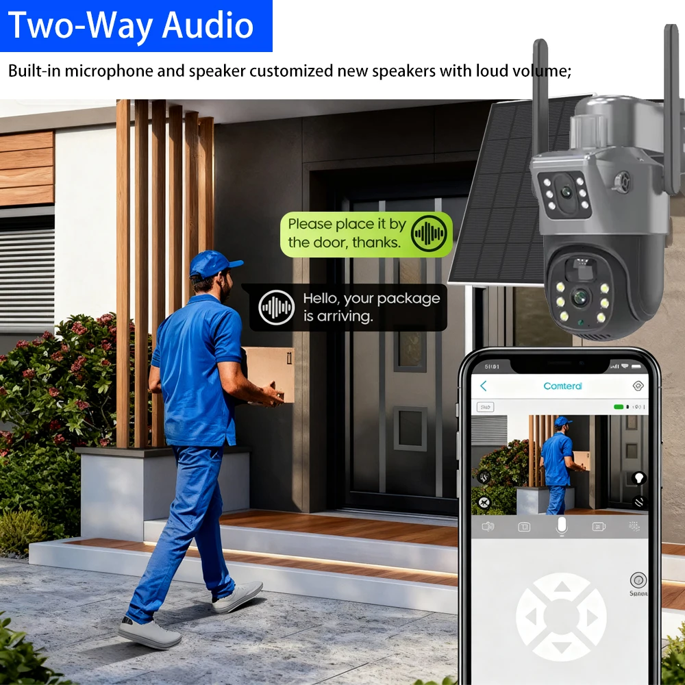 Eseecloud 8MP Outdoor Solar PT - Home Security Kamera ulasan dan harga