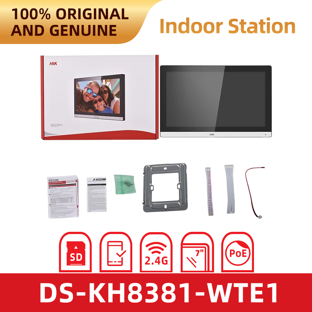 Hikvision DS-KH8381-WTE1 7 Inc - Home Security System Hikvision ulasan dan harga