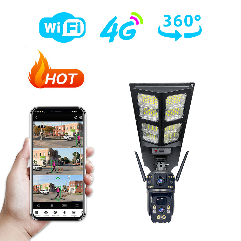 Leshine 3MP 4G Dual Lens Camer - Home Security Kamera ulasan dan harga