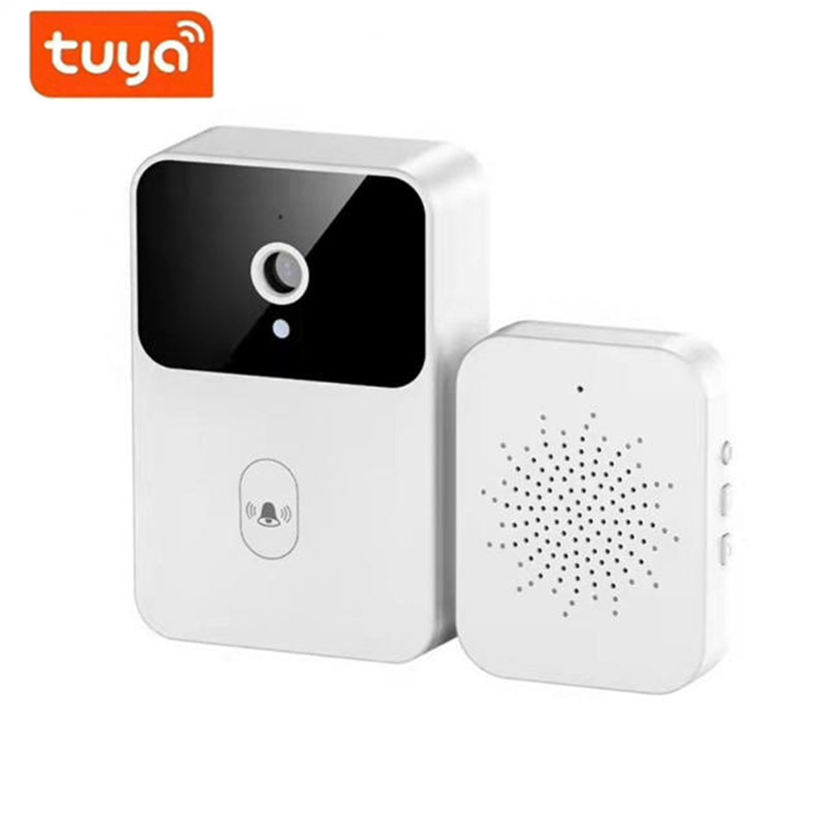 Wireless Doorbell WiFi Tuya Ou - Home Security Video Cameras ulasan dan harga