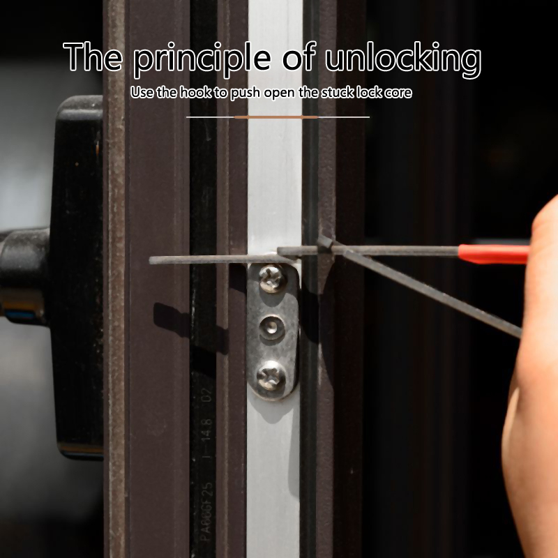 3Pcs/set Compact Casement Wind - Lock Picking Set ulasan dan harga