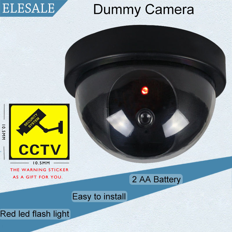Creative Black Plastic Dome CC - Fake Camera Dummy ulasan dan harga