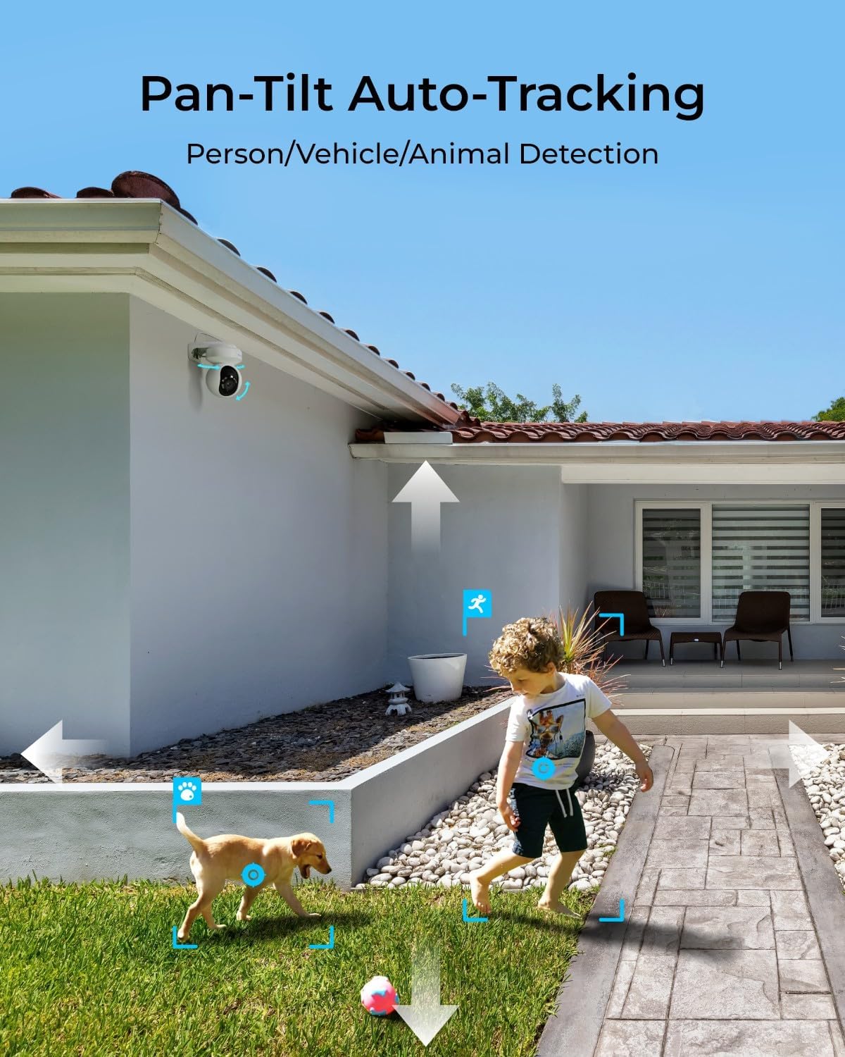 PoE 4K Outdoor Home Security C - Home Security Video Cameras ulasan dan harga