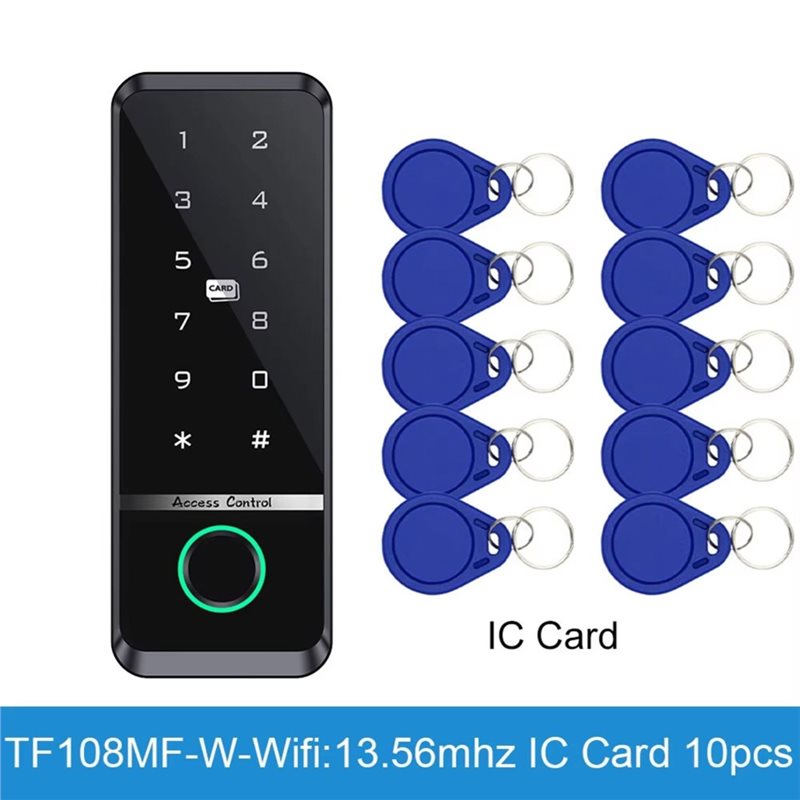 ABGH-Tuya Smart Door Lock Fing - Home Security Lock System ulasan dan harga