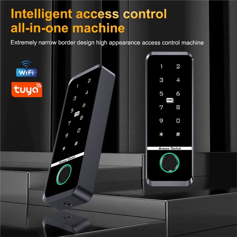 ABGH-Tuya Smart Door Lock Fing - Home Security Lock System ulasan dan harga
