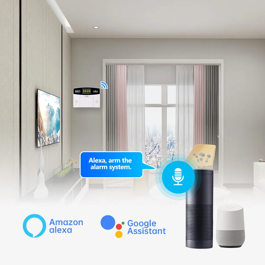 Fuers Tuya Smart Alarm System  - Home Security Number ulasan dan harga