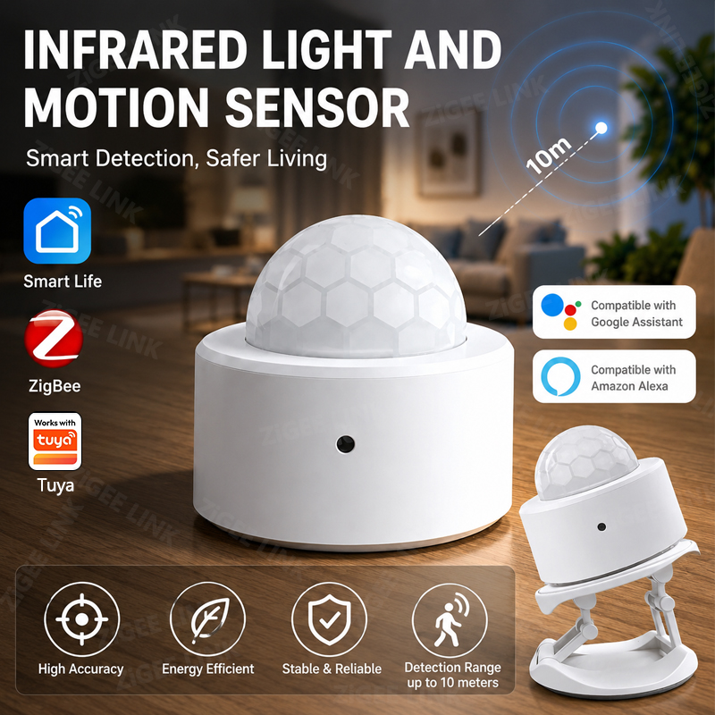 ZigBee 3.0 PIR Motion Sensor W - Home Security Gadgets ulasan dan harga