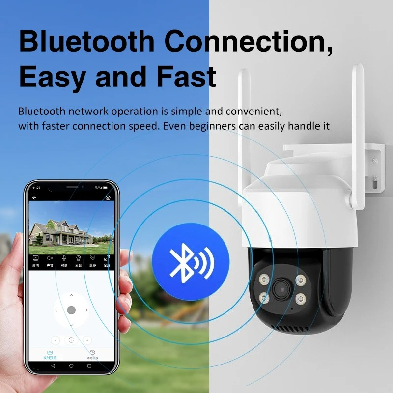 5MP PTZ Outdoor Security Camer - Home Security Kamera ulasan dan harga