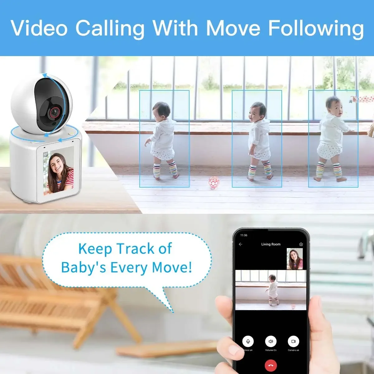 xiaohuang home video call, CCT - Home Security Kamera ulasan dan harga