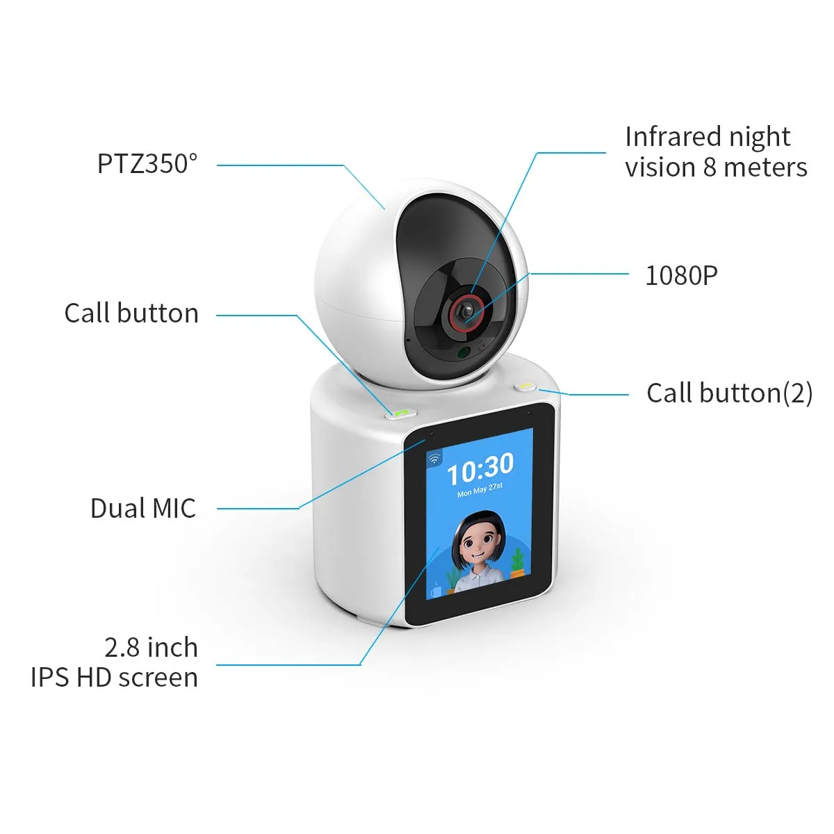 xiaohuang home video call, CCT - Home Security Kamera ulasan dan harga