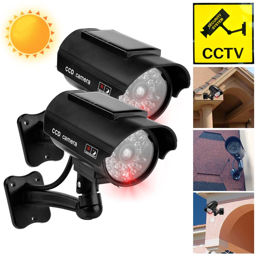 Outdoor Solar Simulation Camer - Fake Camera Dummy ulasan dan harga
