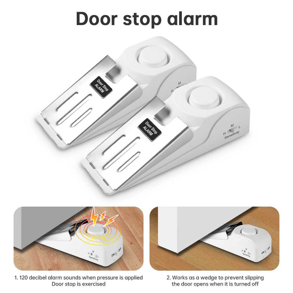 FUERS Wireless Door Stop Alarm - Home Security Lock System ulasan dan harga