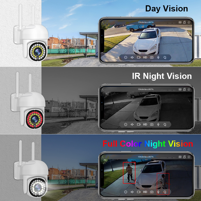 Smar 3MP Wireless CCTV Securit - Home Security Video Cameras ulasan dan harga