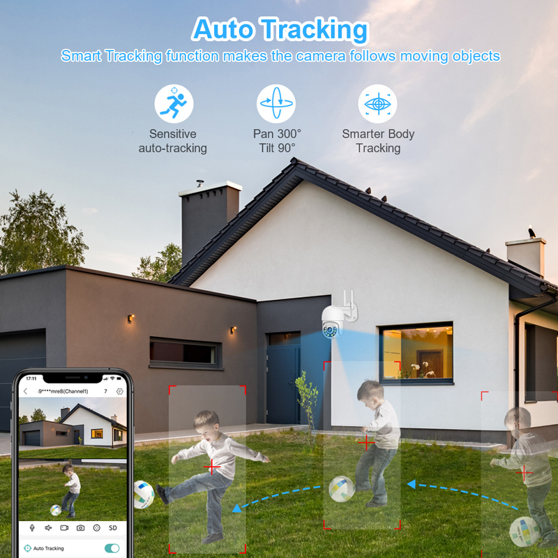 Smar 3MP Wireless CCTV Securit - Home Security Video Cameras ulasan dan harga