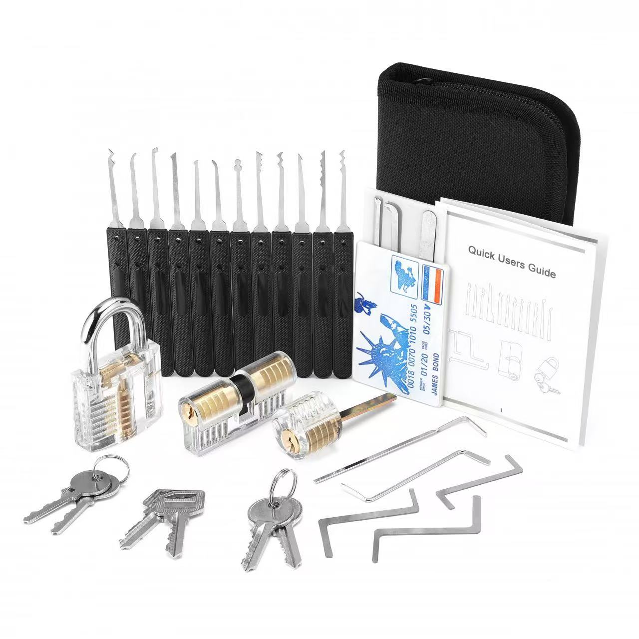 Locksmith Hand Tools with Prac - Lock Picking Set ulasan dan harga