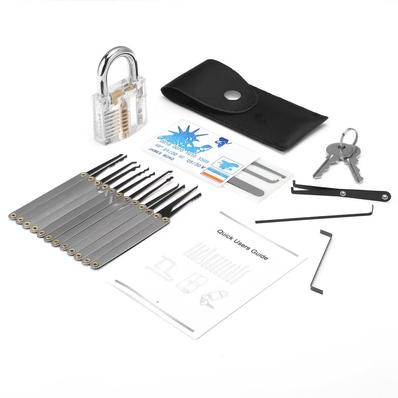 Locksmith Hand Tools with Prac - Lock Picking Set ulasan dan harga