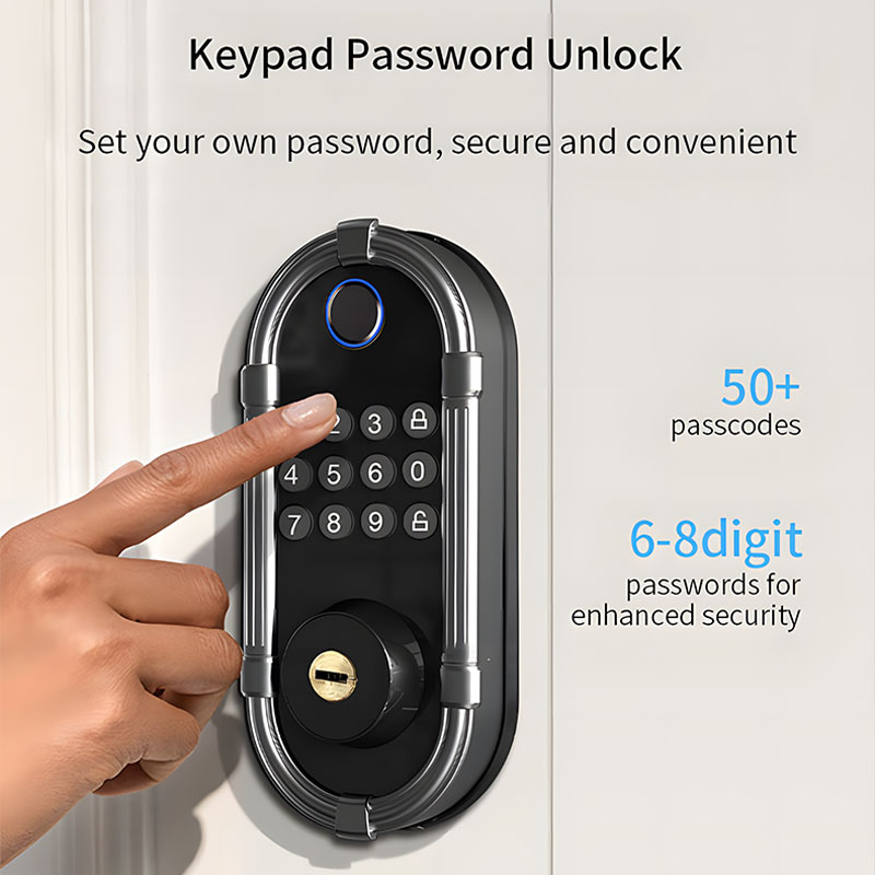 Tuya System Smart Electronic F - Home Security Lock System ulasan dan harga