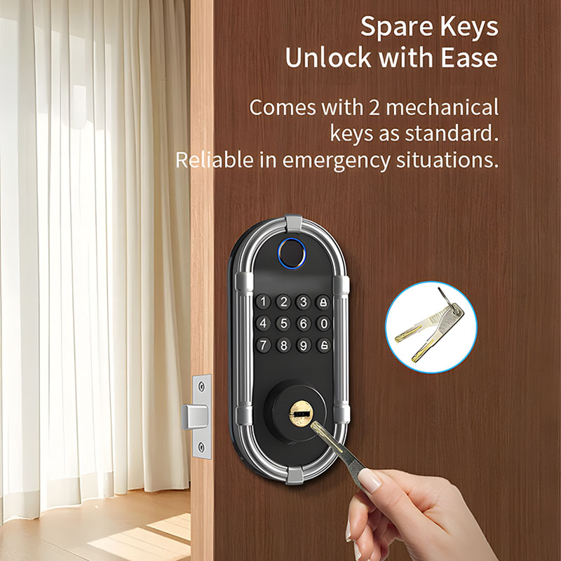 Tuya System Smart Electronic F - Home Security Lock System ulasan dan harga