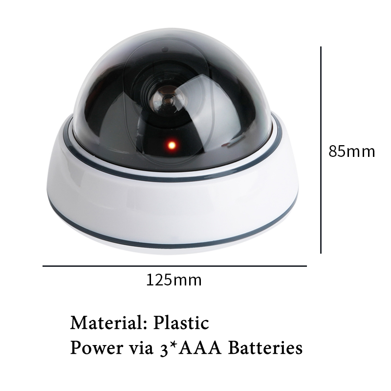 Creative Black/White Fake Dome - Fake Camera Dummy ulasan dan harga