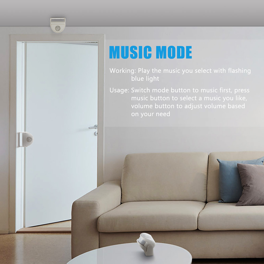 32 Songs Welcome Infrared Chim - Home Security Gadgets ulasan dan harga